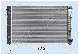 JAPANPARTS rda053108 -  Радиатор, охлаждение двигателя