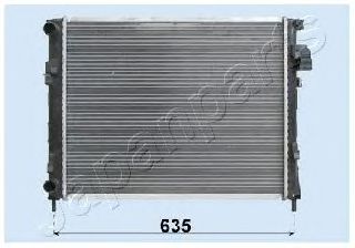 JAPANPARTS rdc092031 -  Радиатор, охлаждение двигателя