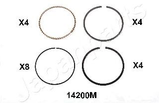 JAPANPARTS rw14200m -  Поршневое кольцо