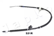 JAPKO 131531r -  Трос, стояночная тормозная система