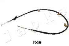 JAPKO 131703r -  Трос, стояночная тормозная система