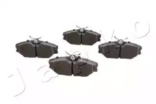 JAPKO 500039 -  Комплект тормозных колодок, дисковый тормоз