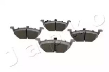 JAPKO 500044 -  Комплект тормозных колодок, дисковый тормоз