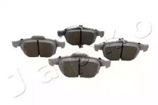 JAPKO 500045 -  Комплект тормозных колодок, дисковый тормоз