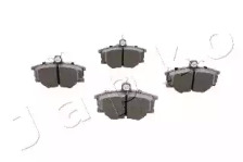 JAPKO 500052 -  Комплект тормозных колодок, дисковый тормоз
