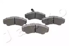JAPKO 500054 -  Комплект тормозных колодок, дисковый тормоз