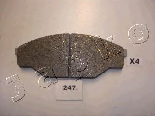 JAPKO 50247 -  Комплект тормозных колодок, дисковый тормоз