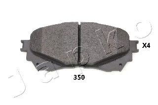 JAPKO 50350 -  Колодки тормозные дисковые передние, комплект