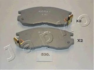JAPKO 50530 -  Комплект тормозных колодок, дисковый тормоз