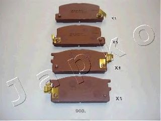 JAPKO 50900 -  Комплект тормозных колодок, дисковый тормоз