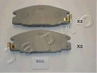 JAPKO 50904 -  Комплект тормозных колодок, дисковый тормоз