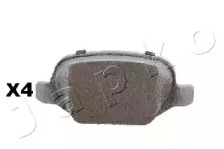 JAPKO 510003 -  Комплект тормозных колодок, дисковый тормоз