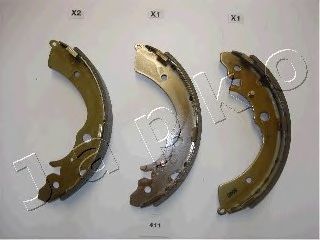 JAPKO 55411 -  Комплект тормозных колодок