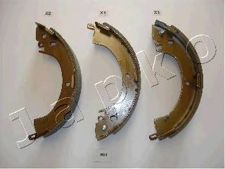JAPKO 55501 -  Комплект тормозных колодок