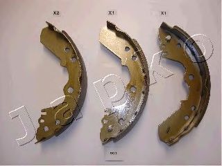 JAPKO 55991 -  Комплект тормозных колодок