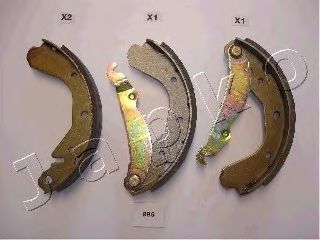 JAPKO 55996 -  Комплект тормозных колодок