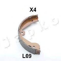 JAPKO 55l09 -  Комплект тормозных колодок, стояночная тормозная система