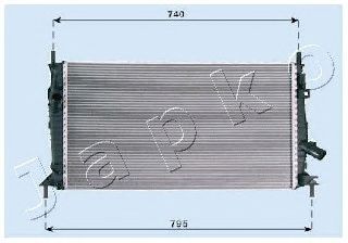 JAPKO rda053081 -  Радиатор, охлаждение двигателя