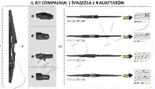 JAPKO sjx35r -  Щетка стеклоочистителя