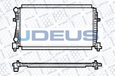 JDEUS 001m26 -  Радиатор, охлаждение двигателя