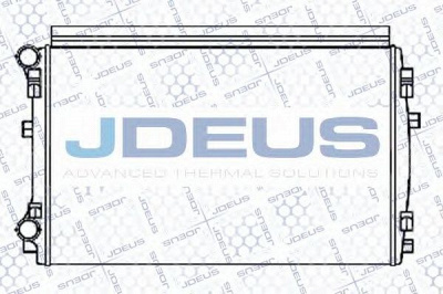 JDEUS 001m31 -  Радиатор, охлаждение двигателя