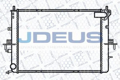 JDEUS 002m19 -  Радиатор, охлаждение двигателя