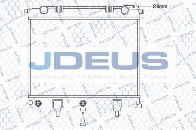 JDEUS 002m21 -  Радиатор, охлаждение двигателя