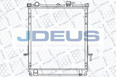 JDEUS 004m08 -  Радиатор, охлаждение двигателя