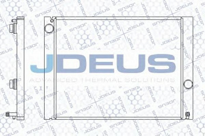 JDEUS 005m22 -  Радиатор, охлаждение двигателя