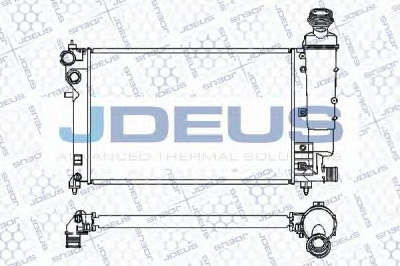 JDEUS 007m49 -  Радиатор, охлаждение двигателя