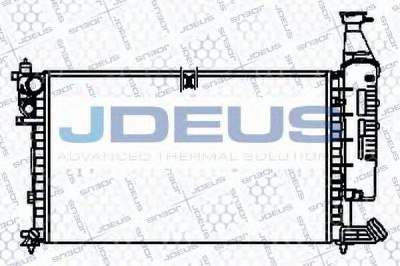 JDEUS 007v35 -  Радиатор, охлаждение двигателя