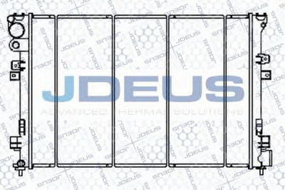JDEUS 011v52 -  Радиатор, охлаждение двигателя