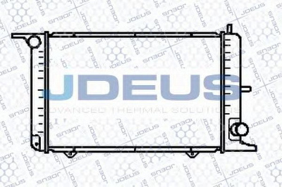 JDEUS 012m06 -  Радиатор, охлаждение двигателя