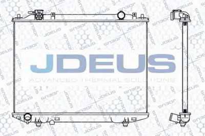 JDEUS 012m19 -  Радиатор, охлаждение двигателя