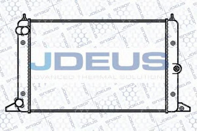 JDEUS 012m22 -  Радиатор, охлаждение двигателя