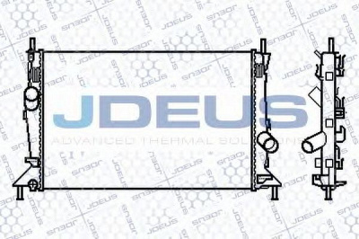 JDEUS 012m25 -  Радиатор, охлаждение двигателя