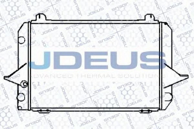 JDEUS 012v03 - Радиатор, охлаждение двигателя