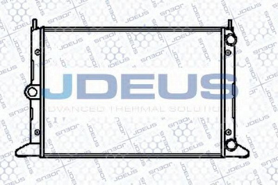 JDEUS 012v09 -  Радиатор, охлаждение двигателя
