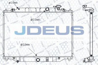 JDEUS 016m39 -  Радиатор, охлаждение двигателя