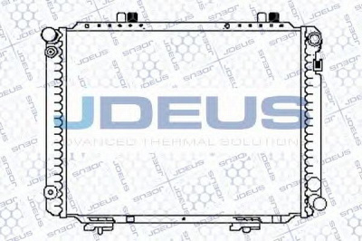 JDEUS 017b10 -  Радиатор, охлаждение двигателя