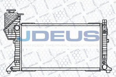 JDEUS 017b20 -  Радиатор, охлаждение двигателя