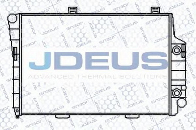 JDEUS 017m32a -  Радиатор, охлаждение двигателя
