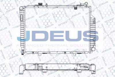 JDEUS 017m36a -  Радиатор, охлаждение двигателя