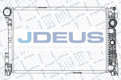 JDEUS 017m52 -  Радиатор, охлаждение двигателя