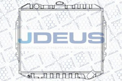 JDEUS 018m47 -  Радиатор, охлаждение двигателя