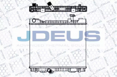 JDEUS 019m40 -  Радиатор, охлаждение двигателя