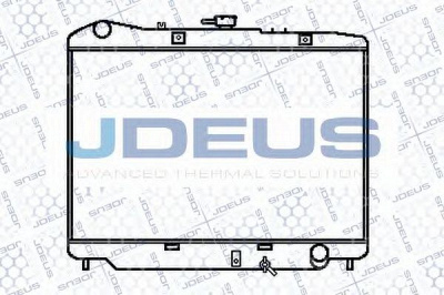 JDEUS 020m19 -  Радиатор, охлаждение двигателя