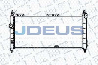 JDEUS 020m26 -  Радиатор, охлаждение двигателя