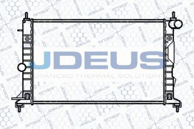 JDEUS 020m53 -  Радиатор, охлаждение двигателя