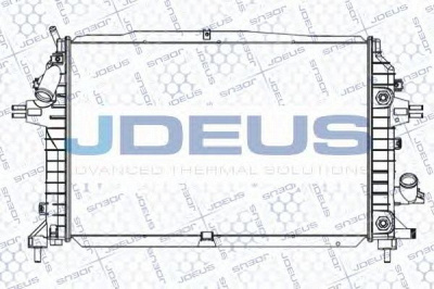 JDEUS 020m62 -  Радиатор, охлаждение двигателя